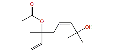(Z)-2,6-Dimethyl-3,7-octadien-2,6-diol 6-acetate